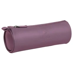 Trousse ronde Maya - 22 x 7 x 7 cm - 1 compartiment - disponible dans différentes couleurs - Biopic