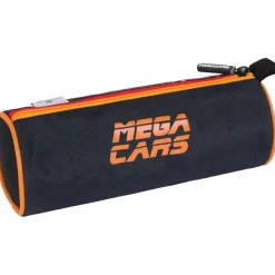 Trousse ronde Megacars / Megabikes - 1 compartiment - marine ou noir - Oberthur