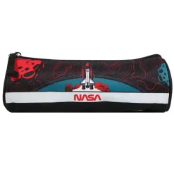 Trousse ronde NASA - 1 compartiment - rouge - Bagtrotter