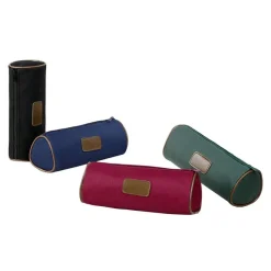 Trousse ronde New Luxe - 1 compartiment - 4 coloris disponibles - Viquel