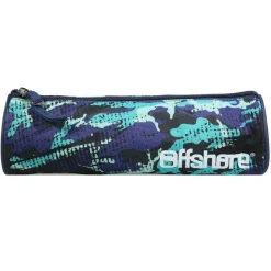 Trousse ronde Offshore - 1 compartiment - camouflage bleu - Bagtrotter