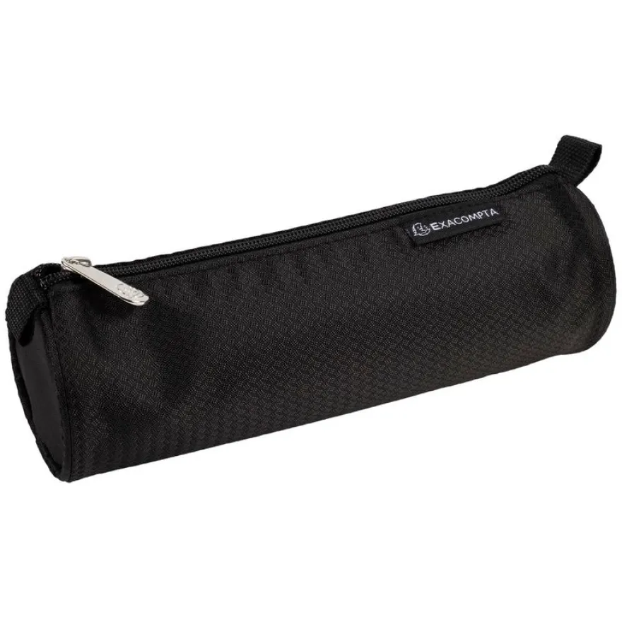 Trousse ronde Opak - noir - Exacompta