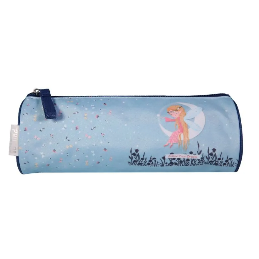 Trousse ronde Phileas - 1 compartiment - lune - Bagtrotter