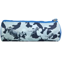 Trousse ronde Phileas - 1 compartiment - dino - Bagtrotter
