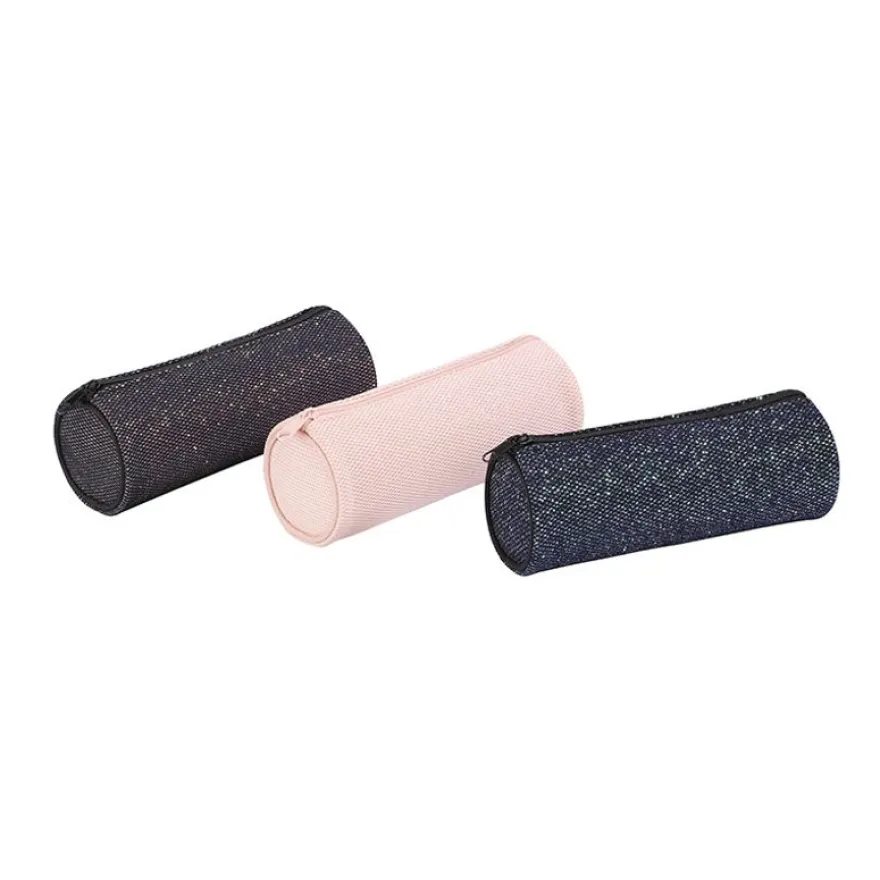Trousse ronde Precious - 1 compartiment - disponible dans différentes couleurs - Viquel