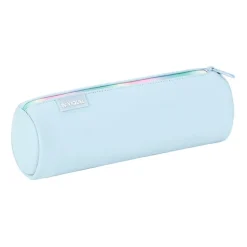 Trousse ronde Rainbow Pastel - 1 compartiment - 2 modèles disponibles - Viquel