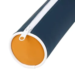 Trousse ronde Rubber - 1 compartiment - 4 coloris disponibles - Viquel