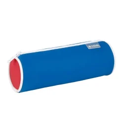 Trousse ronde Rubber - 1 compartiment - 4 coloris disponibles - Viquel
