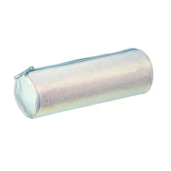 Trousse ronde Snake - 1 compartiment - reflets holographiques - disponible en 2 couleurs - Viquel