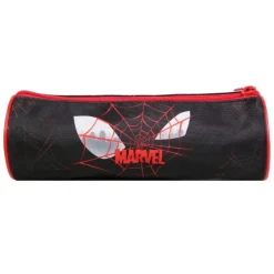 Trousse ronde Spiderman - 1 compartiment - noir - Bagtrotter