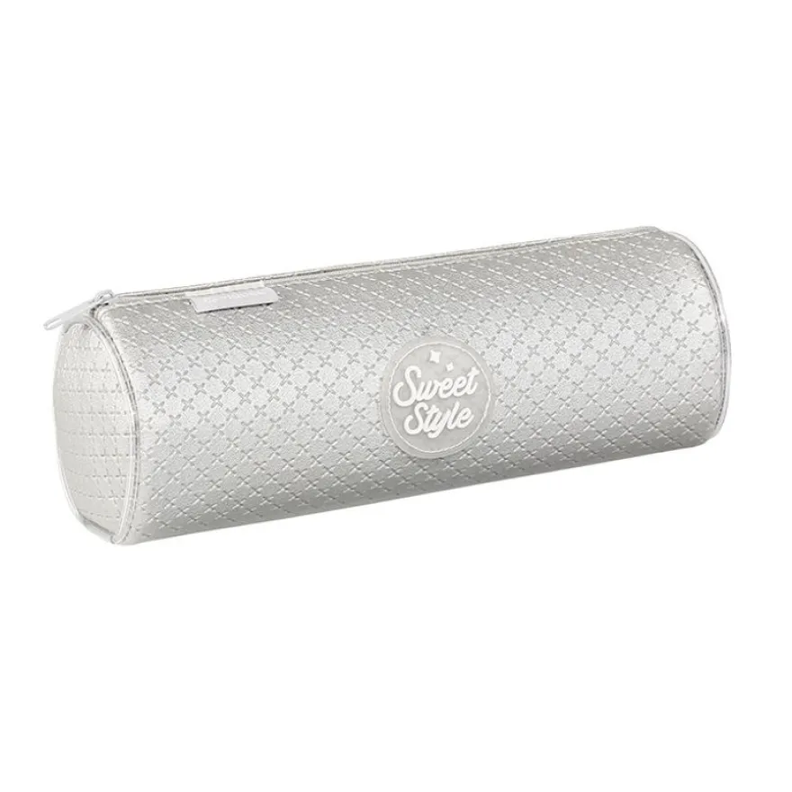 Trousse ronde Sweet Style - 1 compartiment - disponible dans différentes couleurs - Exclusivité Bureau Vallée - Viquel