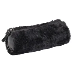 Trousse ronde Teddy - 1 compartiment - disponible en 2 couleurs - Viquel