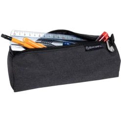 Trousse semi-ronde Denim 500 - disponible dans différentes couleurs - Exacompta