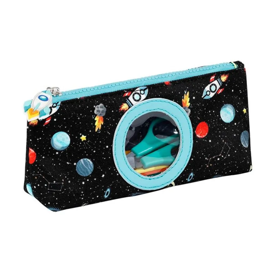 Trousse Spaceship - 1 compartiment - différents modèles disponibles - Viquel