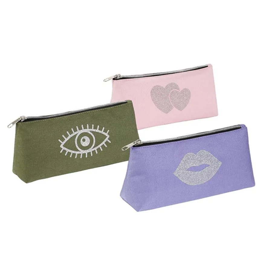 Trousse triangulaire Glamour - 1 compartiment - 3 modèles disponibles - Viquel