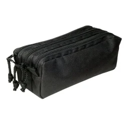 Trousse Trizip - 3 compartiments - noir - Viquel