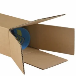 Tube d'expédition carré - 10 cm x 10 cm x 120 cm - Logistipack