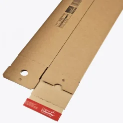 Tube d'expédition carré - 10,8 cm x 10,8 cm x 70,5 cm - Logistipack