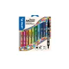 Twin Marker - Lot de 10 Marqueurs - Pointe Extra Fine / Fine