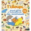 T'choupi - Grand cahier d'autocollants special animaux