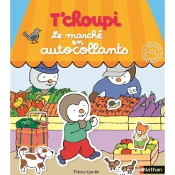 T'Choupi - Le Marché en autocollants