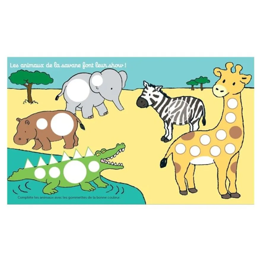 T'choupi - Mes gommettes les animaux - par Courtin Thierry