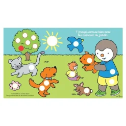 T'choupi - Mes gommettes les animaux - par Courtin Thierry