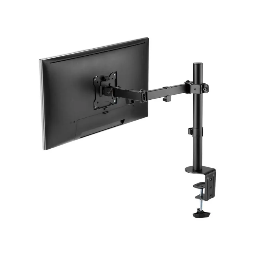 T'nB - Bras porte-écran simple réglable - noir