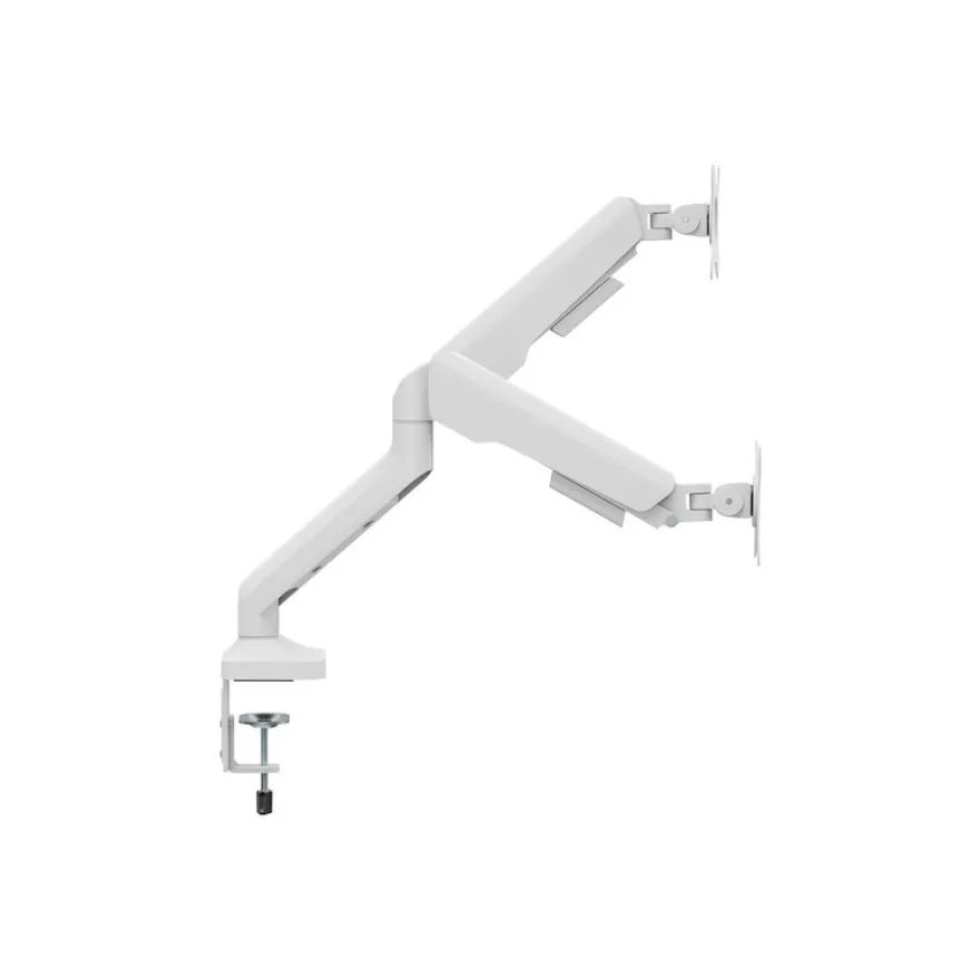 T'nB Ergo - Double bras articulé pour écran - Taille d'écran : 17"-32" - blanc