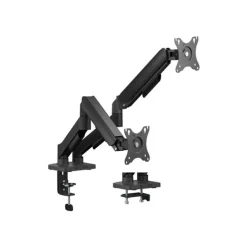 T'nB Ergo - Double bras mécanique pour écran - Taille d'écran : 17"-32" - noir
