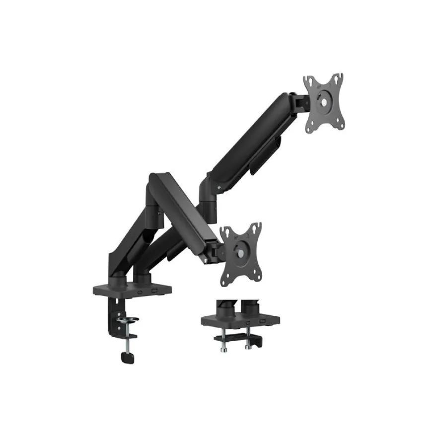 T'nB Ergo - Double bras mécanique pour écran - Taille d'écran : 17"-32" - noir