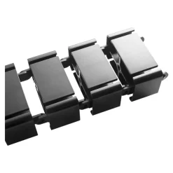 T'nB Ergonomic - Guide câble articulé avec base en métal - noir