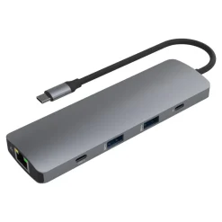 T'nB iClick - Hub 9 en 1 complet - USB-C - HDMI - 1GbE