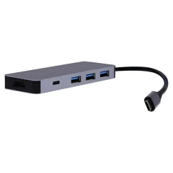 T'nB iClick 6 in 1 USB-C - station d'accueil 6 ports - HDMI, 3 USB 3.0, 2 USB-C