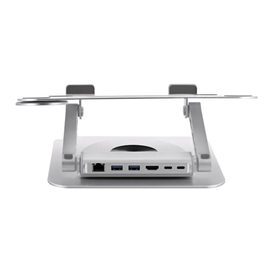 T'nB iClick - Station d'accueil + support pour ordinateur portable - USB-C - HDMI - 1GbE