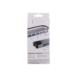 T'nB iClick - Station d'accueil - USB-C - HDMI - 1GbE
