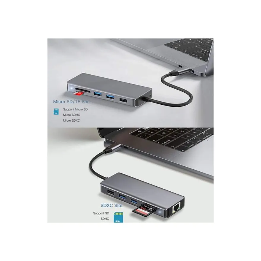 T'nB iClick - Station d'accueil - USB-C - HDMI - GigE