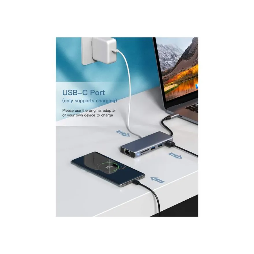 T'nB iClick - Station d'accueil - USB-C - HDMI - GigE