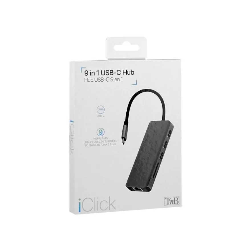 T'nB iClick - Station d'accueil - USB-C - HDMI - GigE
