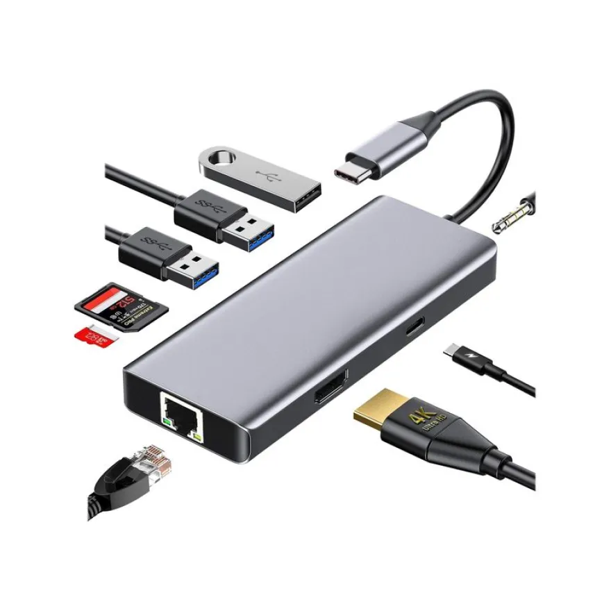T'nB iClick - Station d'accueil - USB-C - HDMI - GigE
