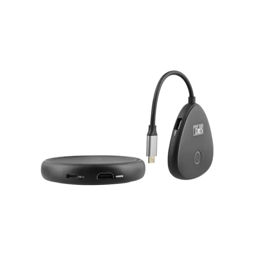 T'nB 4K Wireless HDMI Screen Sharing - Extension audio/vidéo sans fil - HDMI, Wi-Fi - jusqu'à 20 m