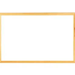 Ulmann - Tableau blanc magnétique 45 x 60 cm - cadre pin