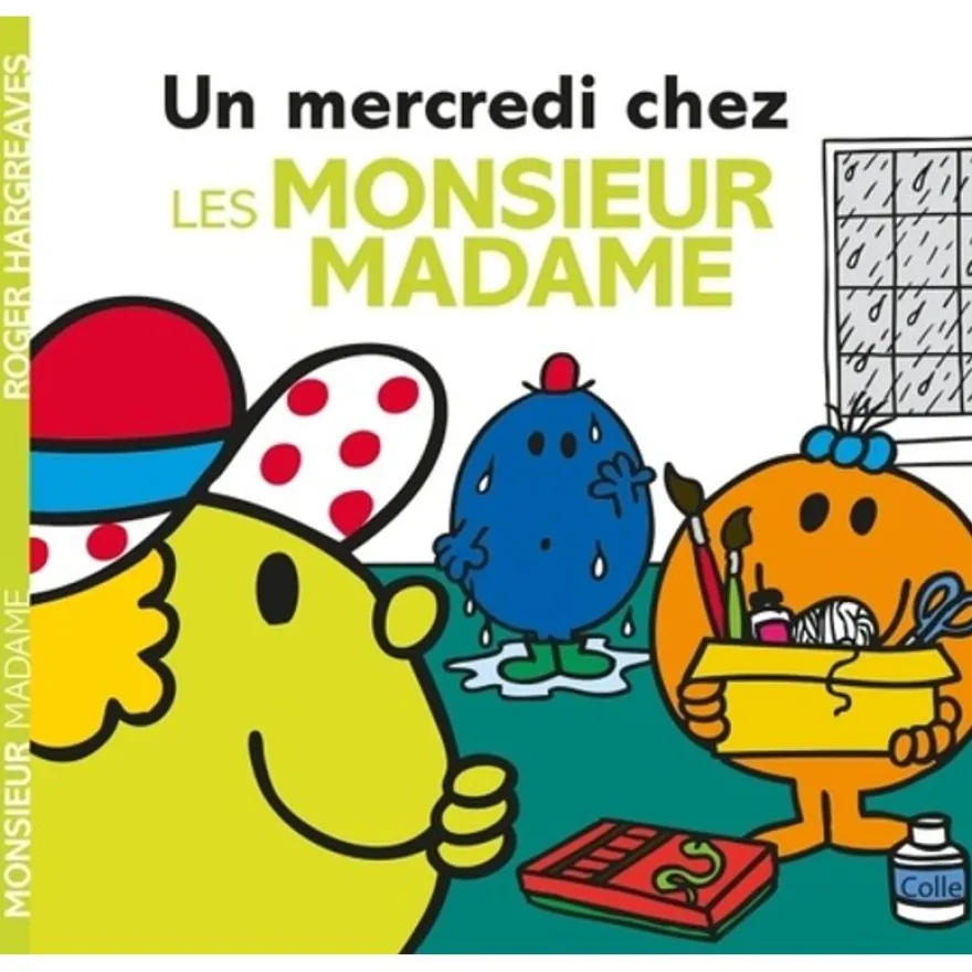 Un mercredi chez les Monsieur Madame - par Hargreaves Roger - livre d'images