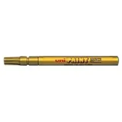 UNI PAINT PX - Marqueur permanent - pointe fine - or