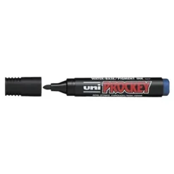 UNI PROCKEY PM - Marqueur permanent - pointe ogive - bleu