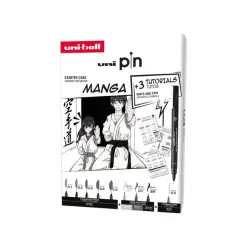 Uniball - Coffret de 8 feutres de précision pour le dessin - Edition manga