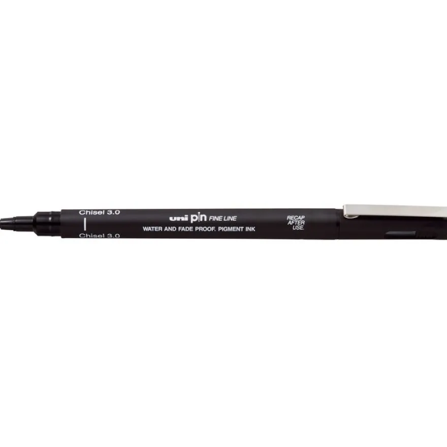 UniBall - Feutre d'écriture Pin - pointe biseautée - 3 mm