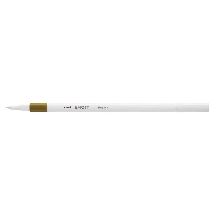 UniBall Emott EverFine - Crayon-feutre d'écriture - jaune foncé
