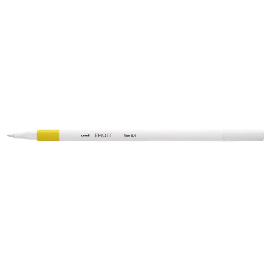 UniBall Emott EverFine - Crayon-feutre d'écriture - jaune