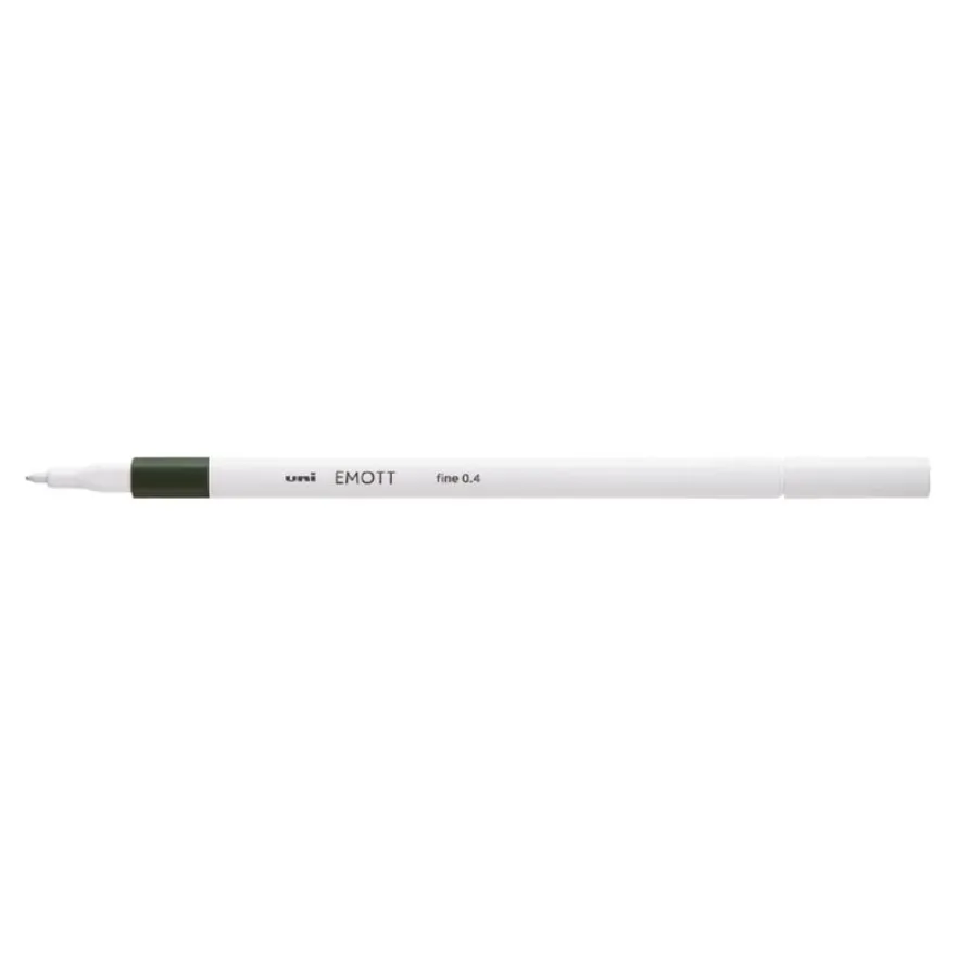 UniBall Emott EverFine - Crayon-feutre d'écriture - vert kaki